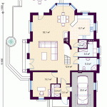 rodynnyj-1p – Проекти будинків План першого поверху Архпроект