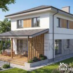 Проект простого у будівництві будинку Норман