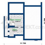 Emma4-plan0 – Проекти будинків План підвалу у мансардному будинку Емма 4