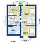 Emma4-plan2 – Проекти будинків План мансарди у проекті будинку Емма 4